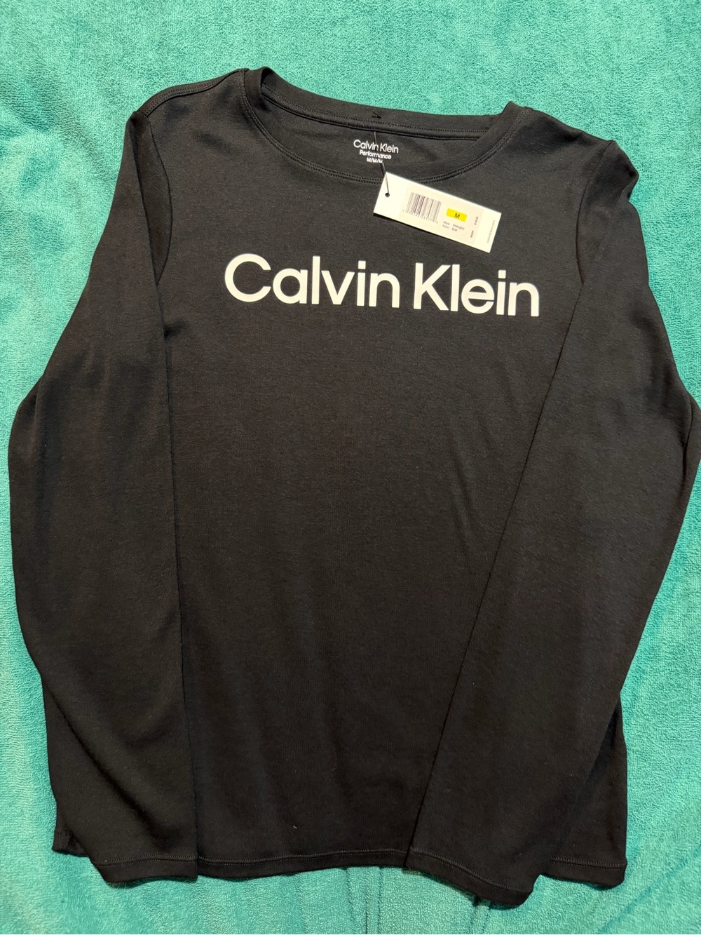 Calvin Klein Black Long Sleeve Tee